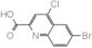 6-bromo-4-chloro-2-quinolinecarboxylic acid