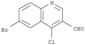 3-Quinolinecarboxaldehyde,6-bromo-4-chloro-