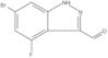 6-Bromo-4-fluoro-1H-indazole-3-carboxaldehyde