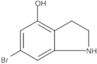 6-Bromo-2,3-dihydro-1H-indol-4-ol
