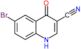 6-bromo-4-oxo-1,4-dihydroquinoline-3-carbonitrile