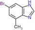 6-bromo-4-methyl-1H-benzimidazole
