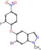 6-bromo-5-(2-fluoro-4-nitrophenoxy)-1-methyl-1H-indazole