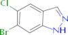 1H-Indazole, 6-bromo-5-chloro-