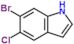 6-Bromo-5-chloro-1H-indole