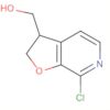 Furo[2,3-c]pyridine-3-methanol, 7-chloro-2,3-dihydro-