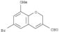 6-Bromo-8-methoxy-2H-1-benzopyran-3-carboxaldehyde