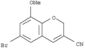 2H-1-Benzopyran-3-carbonitrile,6-bromo-8-methoxy-