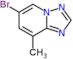 6-bromo-8-methyl[1,2,4]triazolo[1,5-a]pyridine
