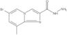 6-Bromo-8-methylimidazo[1,2-a]pyridine-2-carboxylic acid hydrazide