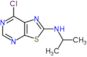 7-chloro-N-(propan-2-yl)[1,3]thiazolo[5,4-d]pyrimidin-2-amine