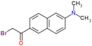 2-bromo-1-[6-(dimethylamino)naphthalen-2-yl]ethanone