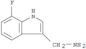 1H-Indole-3-methanamine,7-fluoro-
