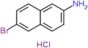 6-Bromo-2-naphthalenamine hydrochloride (1:1)