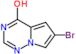 6-bromopyrrolo[2,1-f][1,2,4]triazin-4-ol