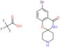 6-bromospiro[1,3-benzoxazine-2,4'-piperidin]-4(3H)-one trifluoroacetate