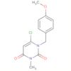 2,4(1H,3H)-Pyrimidinedione,6-chloro-1-[(4-methoxyphenyl)methyl]-3-methyl-