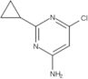 6-Chloro-2-cyclopropyl-4-pyrimidinamine