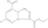 3-Ethyl 6-chloro-1,8a-dihydro-1,2,4-triazolo[4,3-b]pyridazine-3,8-dicarboxylate