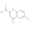 2-Quinolinecarboxylic acid, 6-chloro-1,4-dihydro-4-oxo-