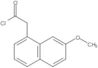 7-Methoxy-1-naphthaleneacetyl chloride