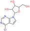 6-Chloro-7-deazapurine-b-D-riboside