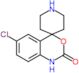 6-chlorospiro[3,1-benzoxazine-4,4'-piperidin]-2(1H)-one