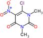 6-Chloro-1,3-diméthyl-5-nitro-2,4(1H,3H)-pyrimidinedione