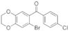 (7-BROMO-2,3-DIHYDRO-1,4-BENZODIOXIN-6-YL)(4-CHLOROPHENYL)METHANONE