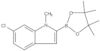 6-Chloro-1-methyl-2-(4,4,5,5-tetramethyl-1,3,2-dioxaborolan-2-yl)-1H-indole
