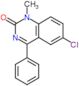 6-Chloro-1-methyl-4-phenyl-2(1H)-quinazolinone