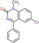 6-chloro-1-methyl-4-phenylquinazolin-2(1H)-one