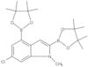 6-Chloro-1-methyl-2,4-bis(4,4,5,5-tetramethyl-1,3,2-dioxaborolan-2-yl)-1H-indole