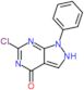 6-chloro-1-phenyl-1,2-dihydro-4H-pyrazolo[3,4-d]pyrimidin-4-one