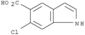 1H-Indole-5-carboxylicacid, 6-chloro-