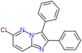 6-chloro-2,3-diphenylimidazo[1,2-b]pyridazine