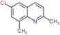 6-chloro-2,8-dimethyl-quinoline