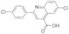 6-CHLORO-2-(4-CHLOROPHENYL)-4-QUINOLINE CARBOXYLIC ACID