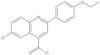 Cloruro de 6-cloro-2-(4-etoxifenil)-4-quinolinecarbonilo