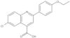 6-Chloro-2-(4-ethoxyphenyl)-4-quinolinecarboxylic acid