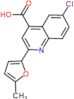 6-chloro-2-(5-methylfuran-2-yl)quinoline-4-carboxylic acid