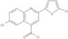 6-Chloro-2-(5-chloro-2-thienyl)-4-quinolinecarbonyl chloride