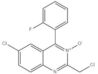 6-Chloro-2-(chloromethyl)-4-(2-fluorophenyl)quinazoline 3-oxide