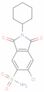 6-Chloro-2-cyclohexyl-2,3-dihydro-1,3-dioxo-1H-isoindole-5-sulfonamide