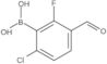 B-(6-Chloro-2-fluoro-3-formylphenyl)boronic acid