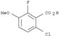 Benzoic acid,6-chloro-2-fluoro-3-methoxy-