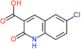 6-chloro-2-oxo-1,2-dihydroquinoline-3-carboxylic acid