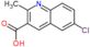 6-Chloro-2-methyl-3-quinolinecarboxylic acid