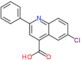 6-chloro-2-phenylquinoline-4-carboxylic acid