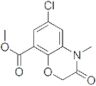 6-Chloro-3,4-dihydro-4-methyl-3-oxo-2H-1,4-benzoxazine-8-carboxylic acid methyl ester